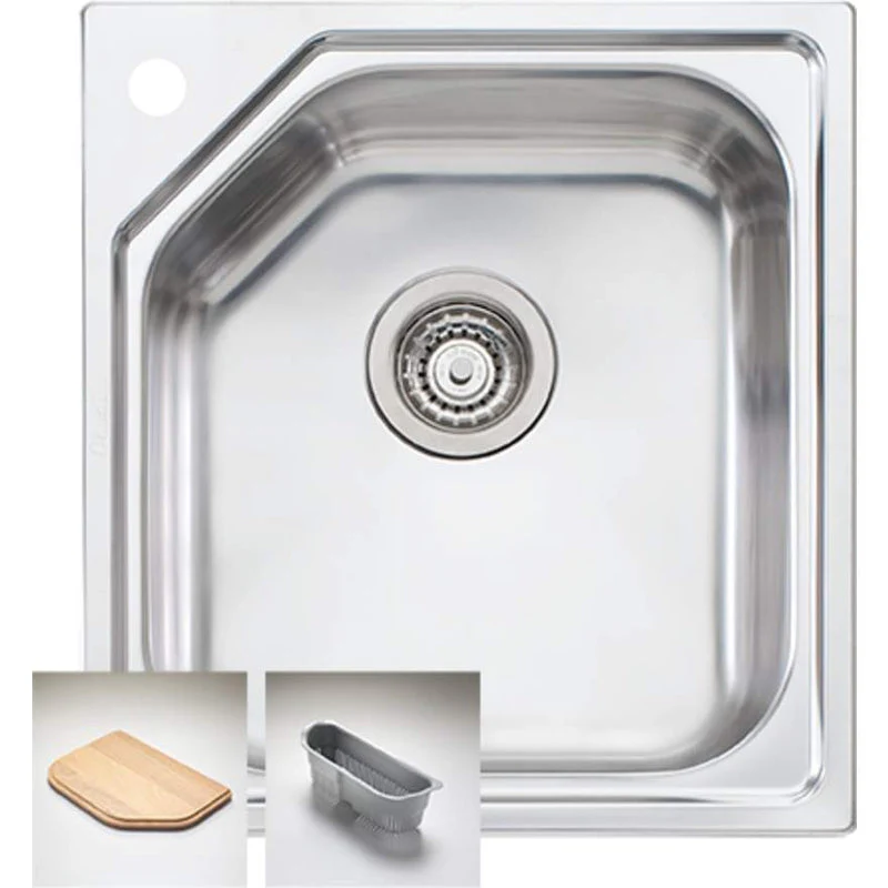 Oliveri Nu-Petite Standard Bowl Topmount Sink - Image 3