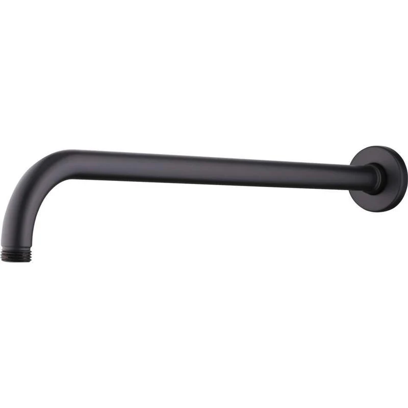 Oliveri Rome Wall Mounted Shower Arm - Black Matte