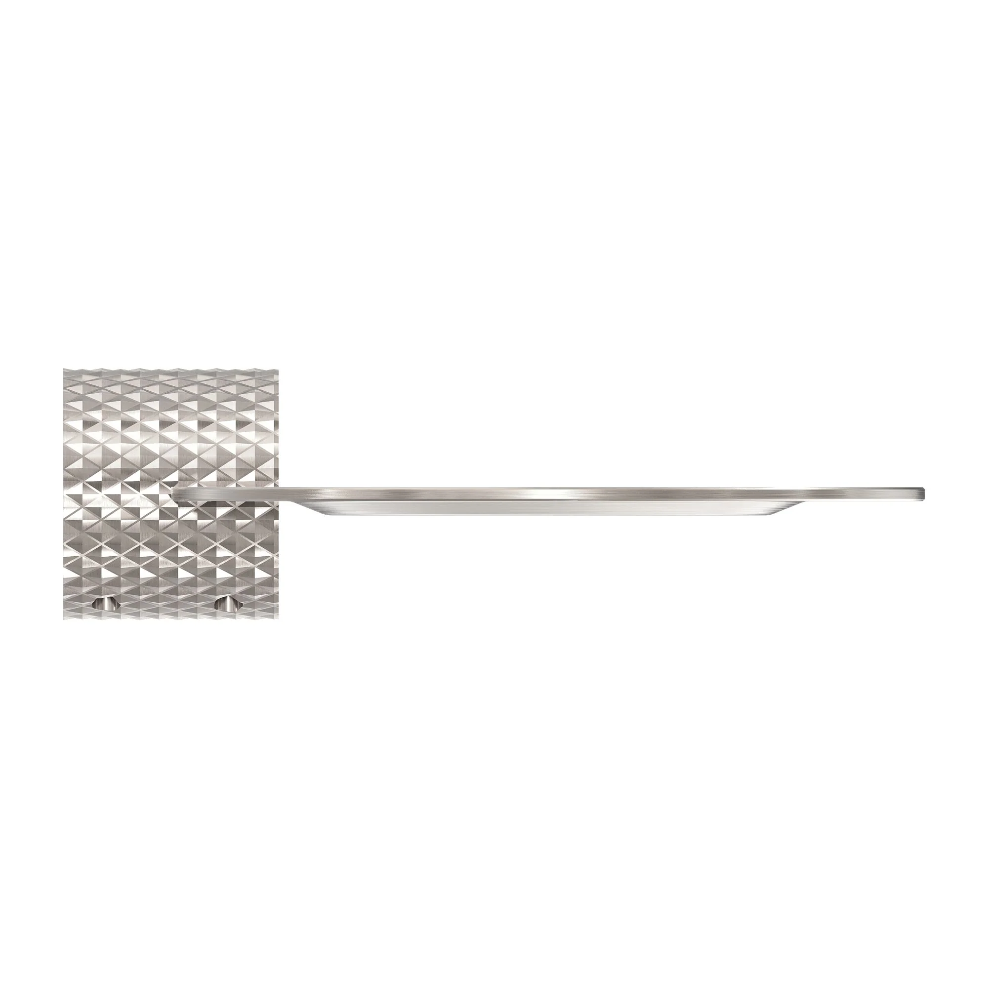 Nero Opal Metal Shower Shelf - Brushed Nickel - Image 3
