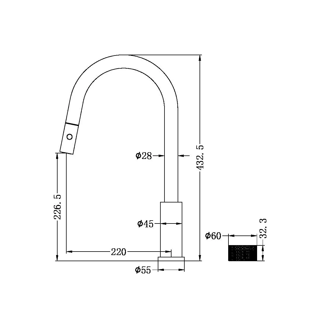 Nero Opal Progressive Pull Out Kitchen Set - Brushed Nickel - Image 4