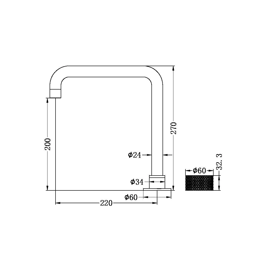 Nero Opal Progressive Tall Basin Set - Graphite - Image 4