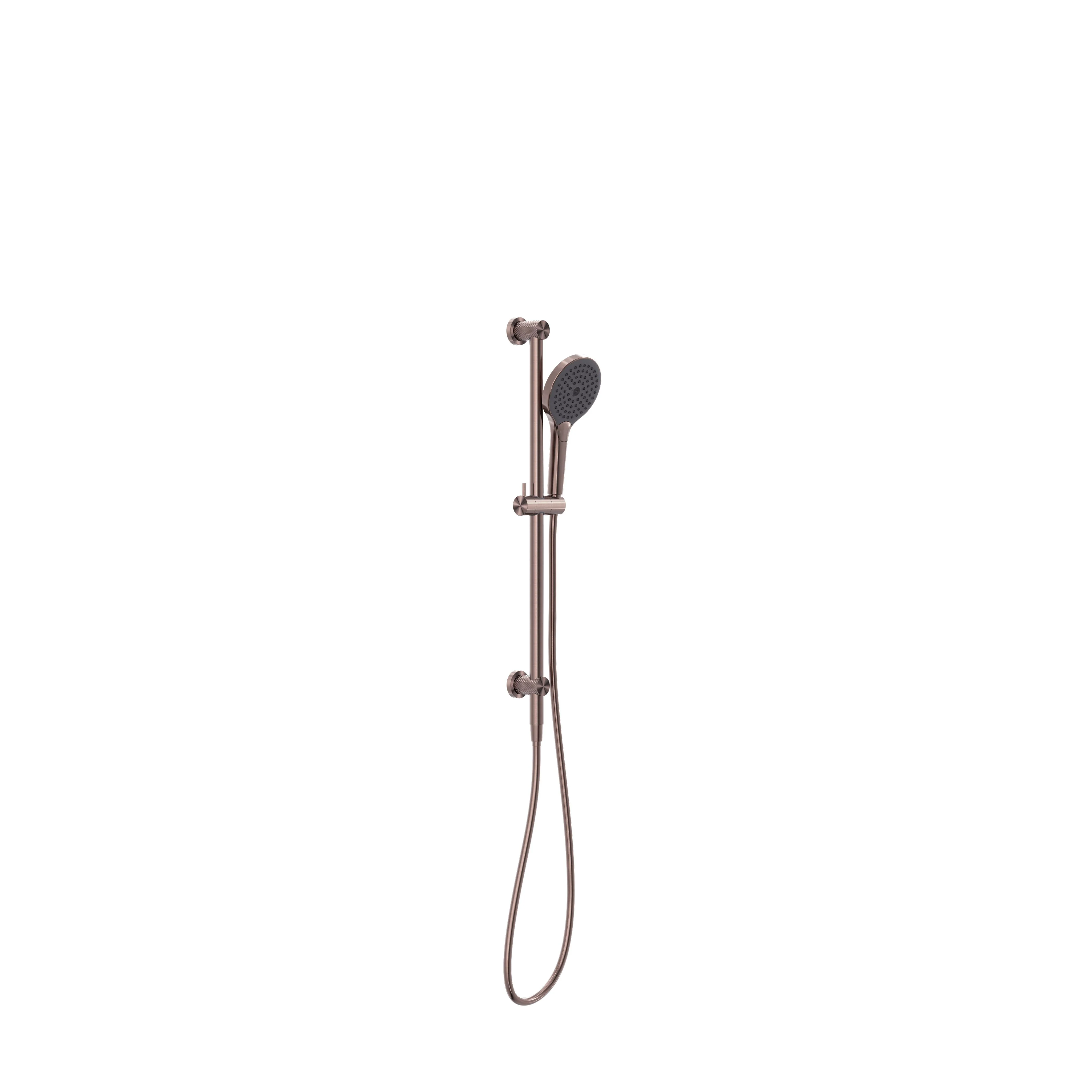 Nero Opal Shower Rail With Air Shower II - Brushed Bronze
