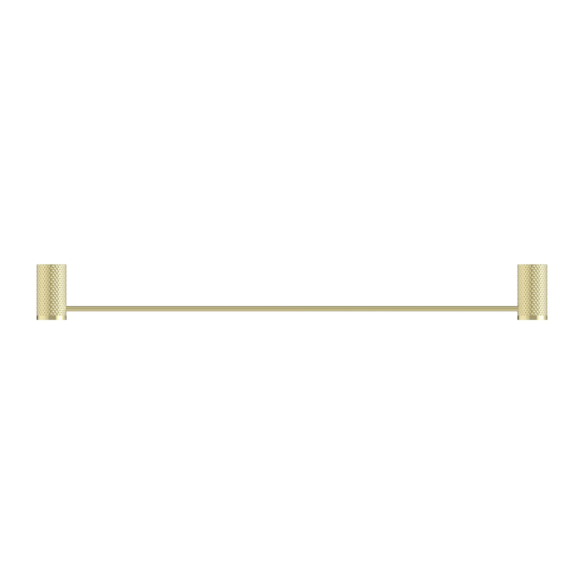 Nero Opal Single Towel Rail - Brushed Gold - Image 2