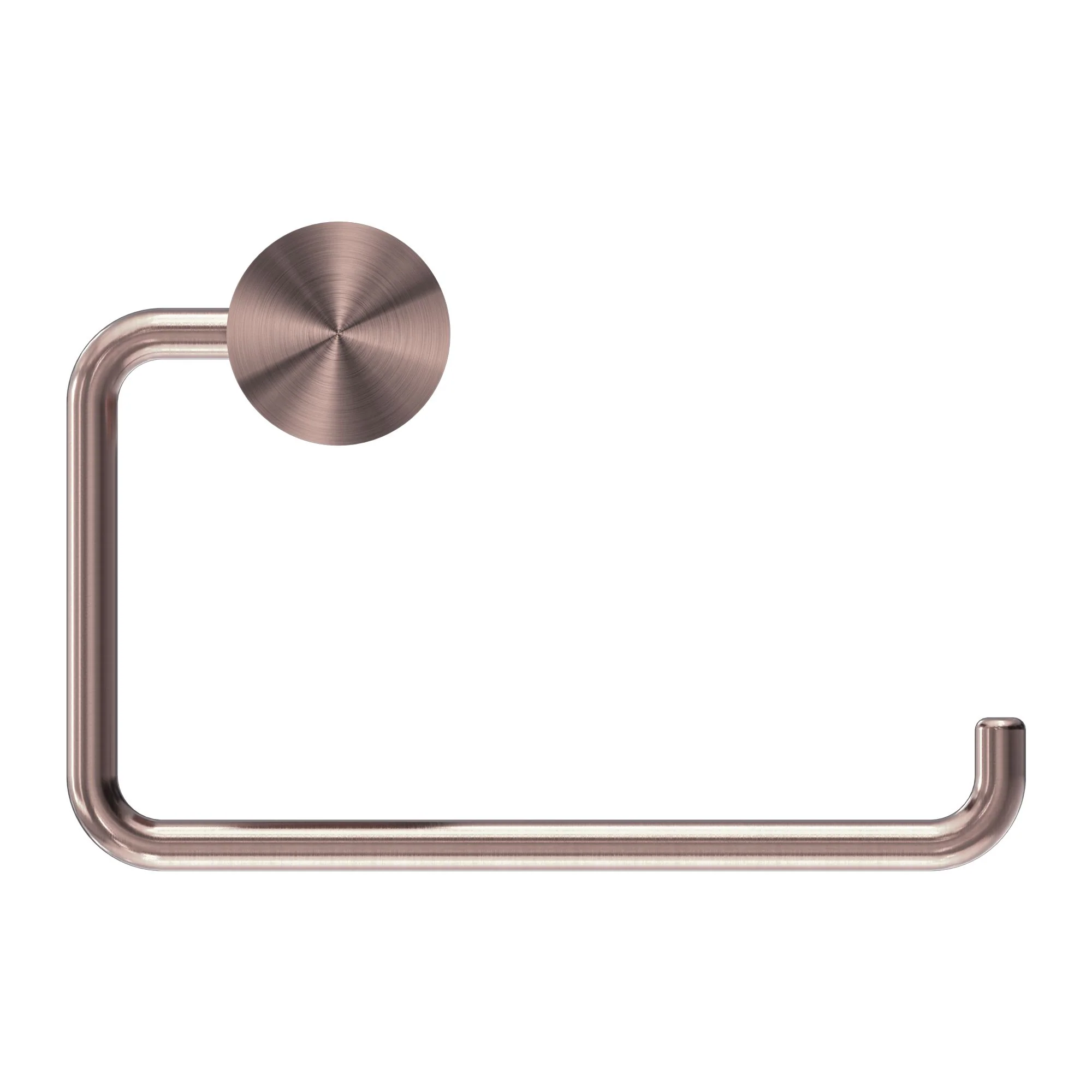 Nero Opal Toilet Roll Holder - Brushed Bronze - Image 2