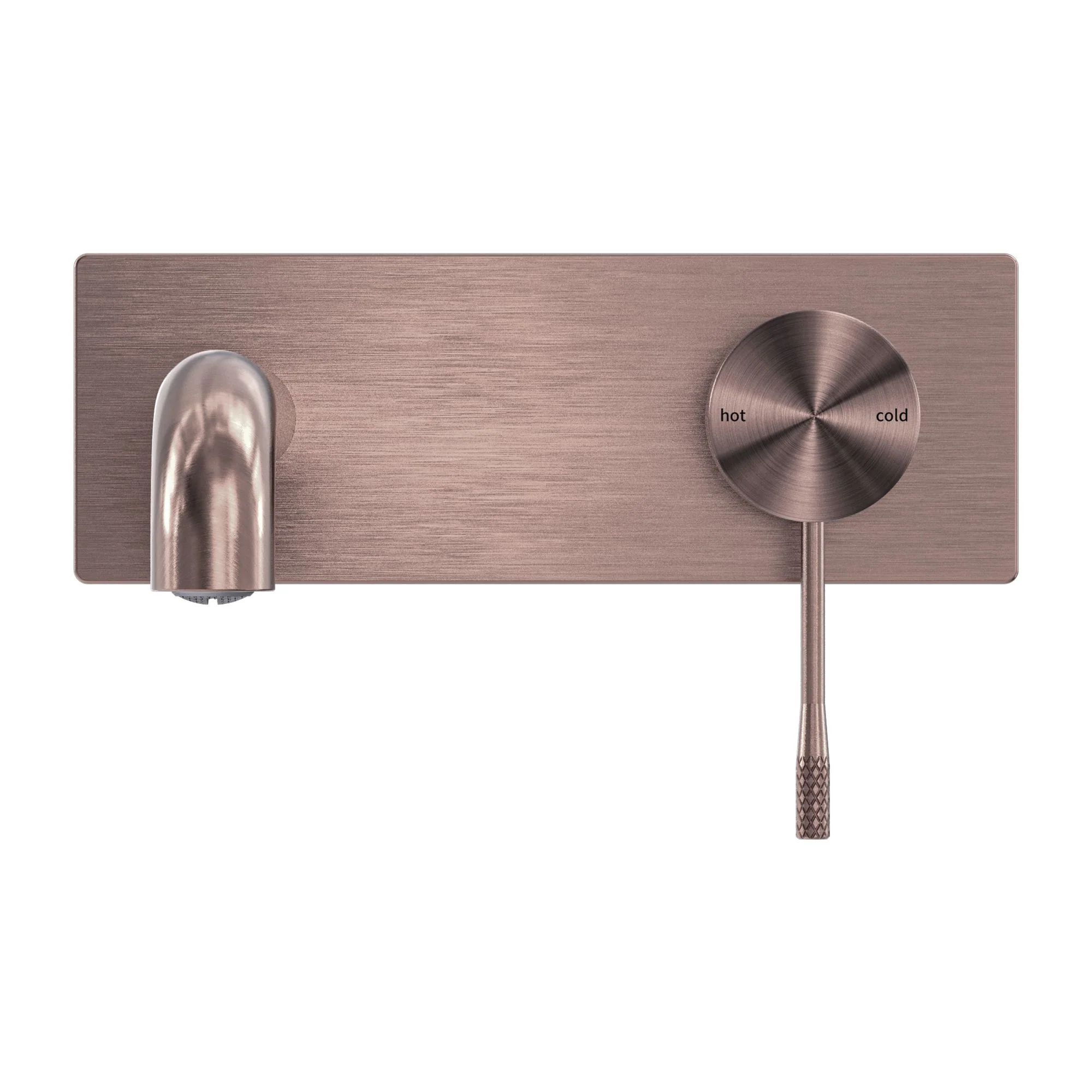 Nero Opal Wall Basin/Bath Mixer - Brushed Bronze - Image 2