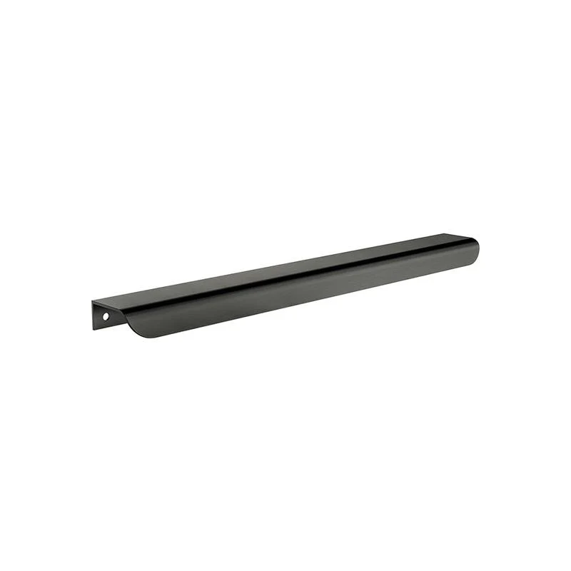Meir Öppen Edge-Pull 300mm Cabinet Handle (Brushed) - Shadow Gun Metal