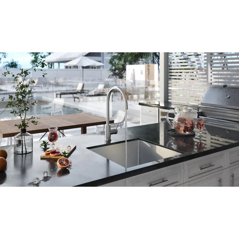 Meir Outdoor Kitchen Sink Mixer Tap - SS316 - Image 4