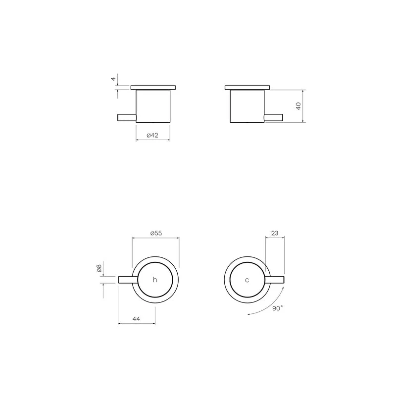 Parisi Envy II Top Assemblies Only - Matt Black - Image 2