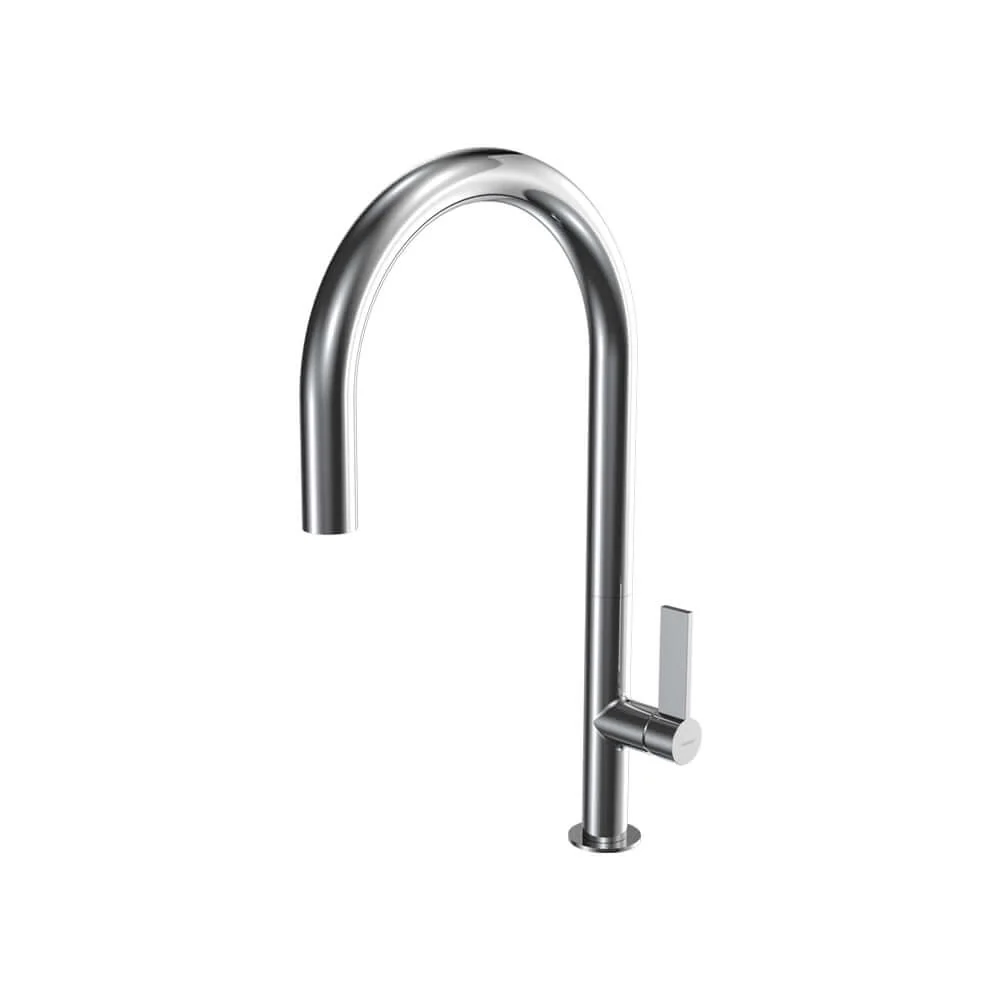 Parisi Ergo 30 Kitchen Mixer with Round Spout - Chrome