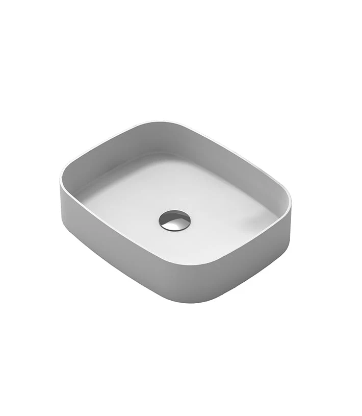 Parisi Fino Square Solid Surface 48 Wash Basin