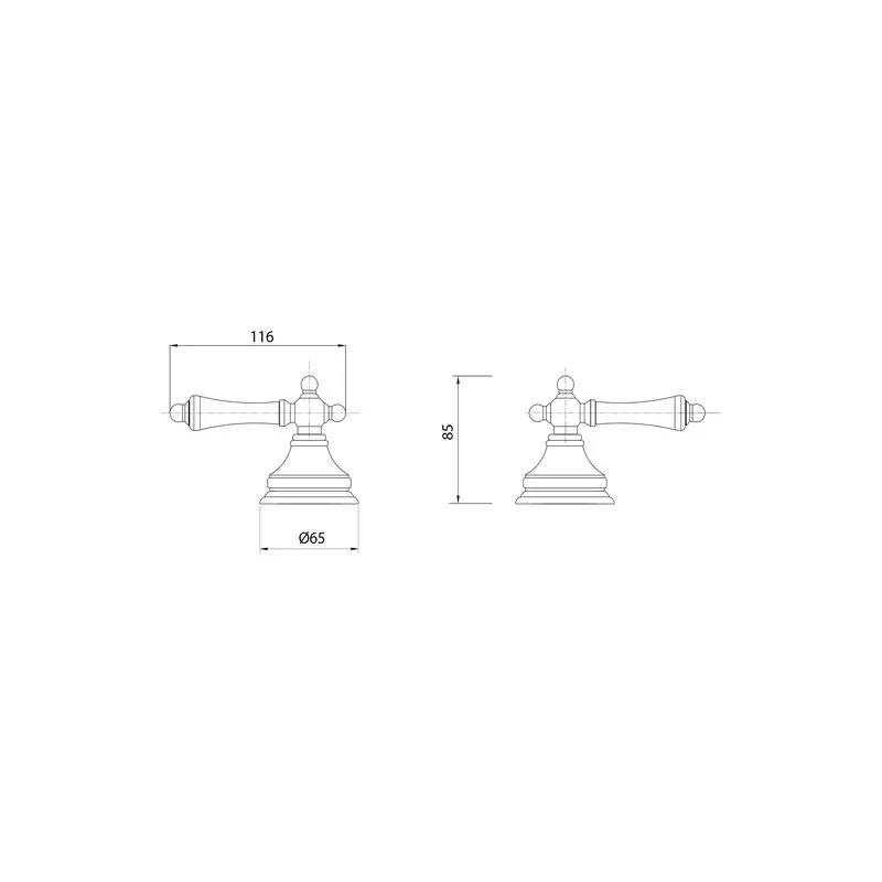 Parisi Hermitage Wall Top Assemblies - Image 2