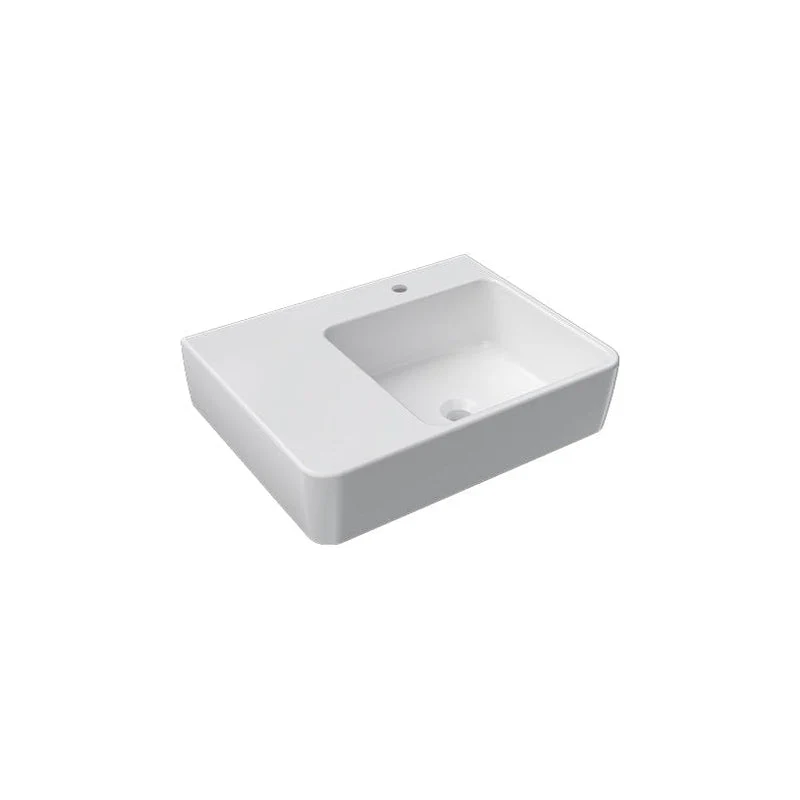 Parisi Quasar 60 Wall Basin with Left Hand Shelf - Image 2