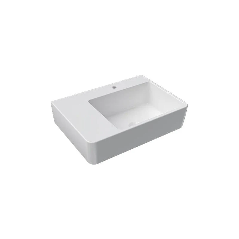 Parisi Quasar 65 Wall Basin with Left Hand Shelf - Image 2