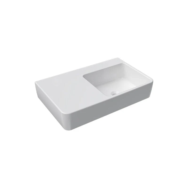 Parisi Quasar 75 Wall Basin with Left Hand Shelf