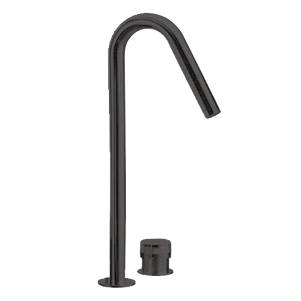 Parisi Todo II Hob Mixer with Gooseneck Swivel Spout - Fucile