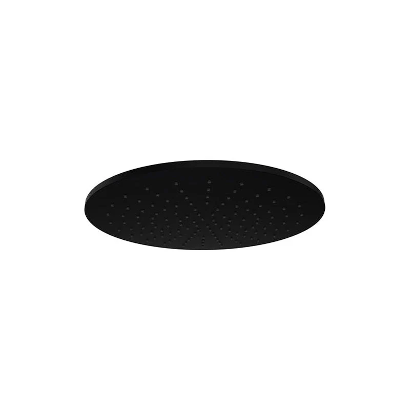 Parisi Tondo ABS Round Shower Head 300mm - Matt Black