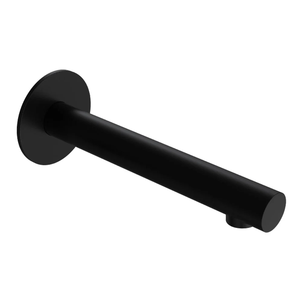 Parisi Tondo II Wall Bath Spout 160mm - Matt Black