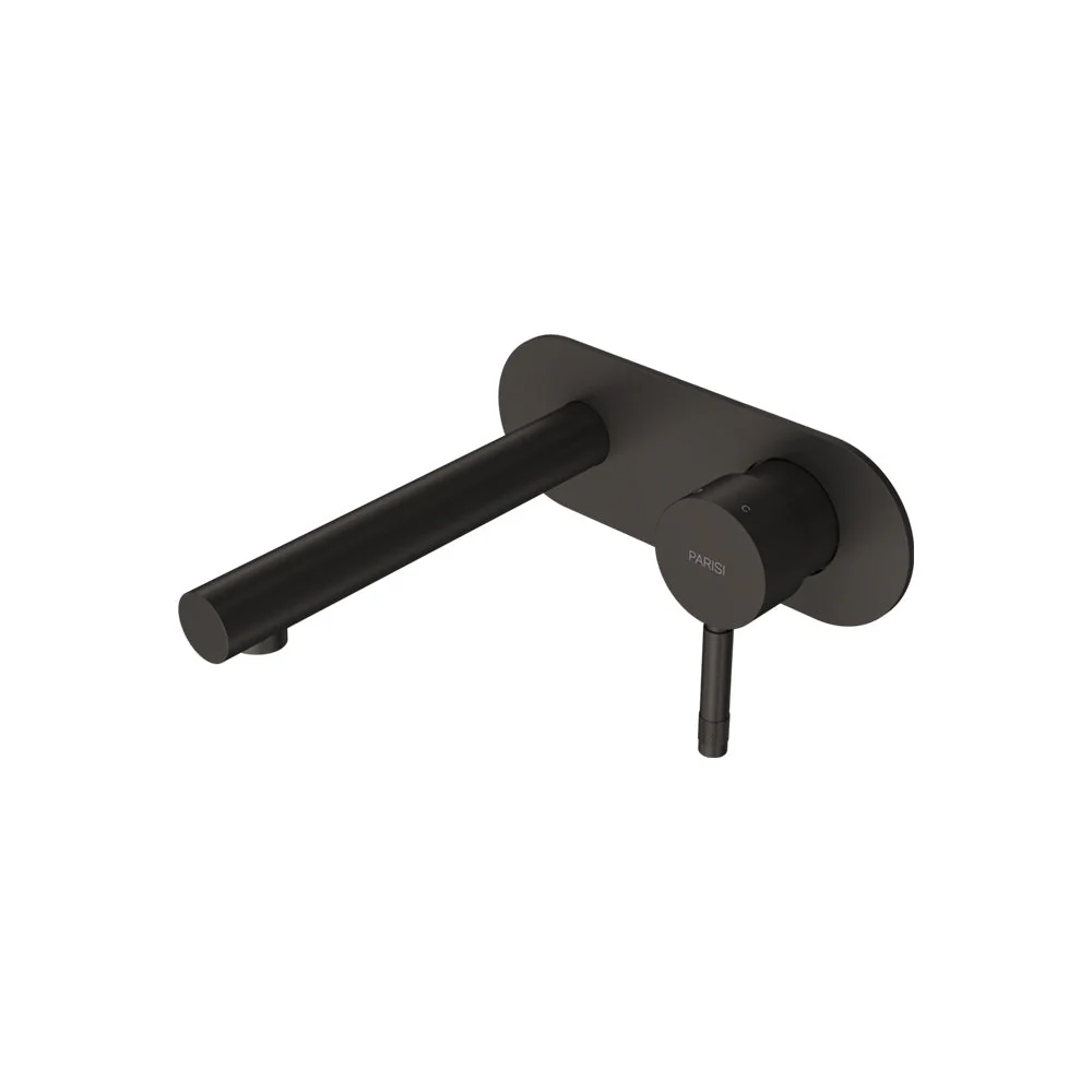 Parisi Tondo II Wall Mixer with 160mm Straight Spout on Elliptical Plate - Fucile
