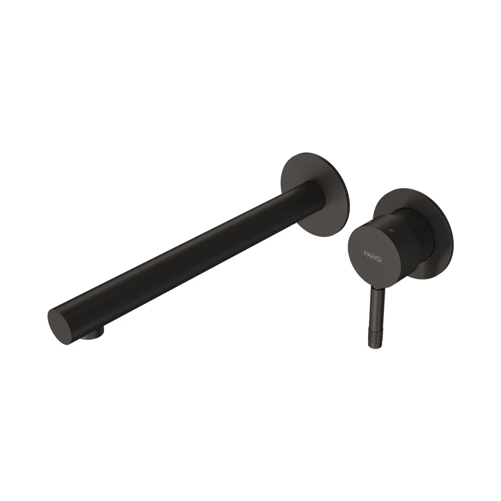 Parisi Tondo II Wall Mixer with 220mm Spout (Individual Flanges) - Fucile