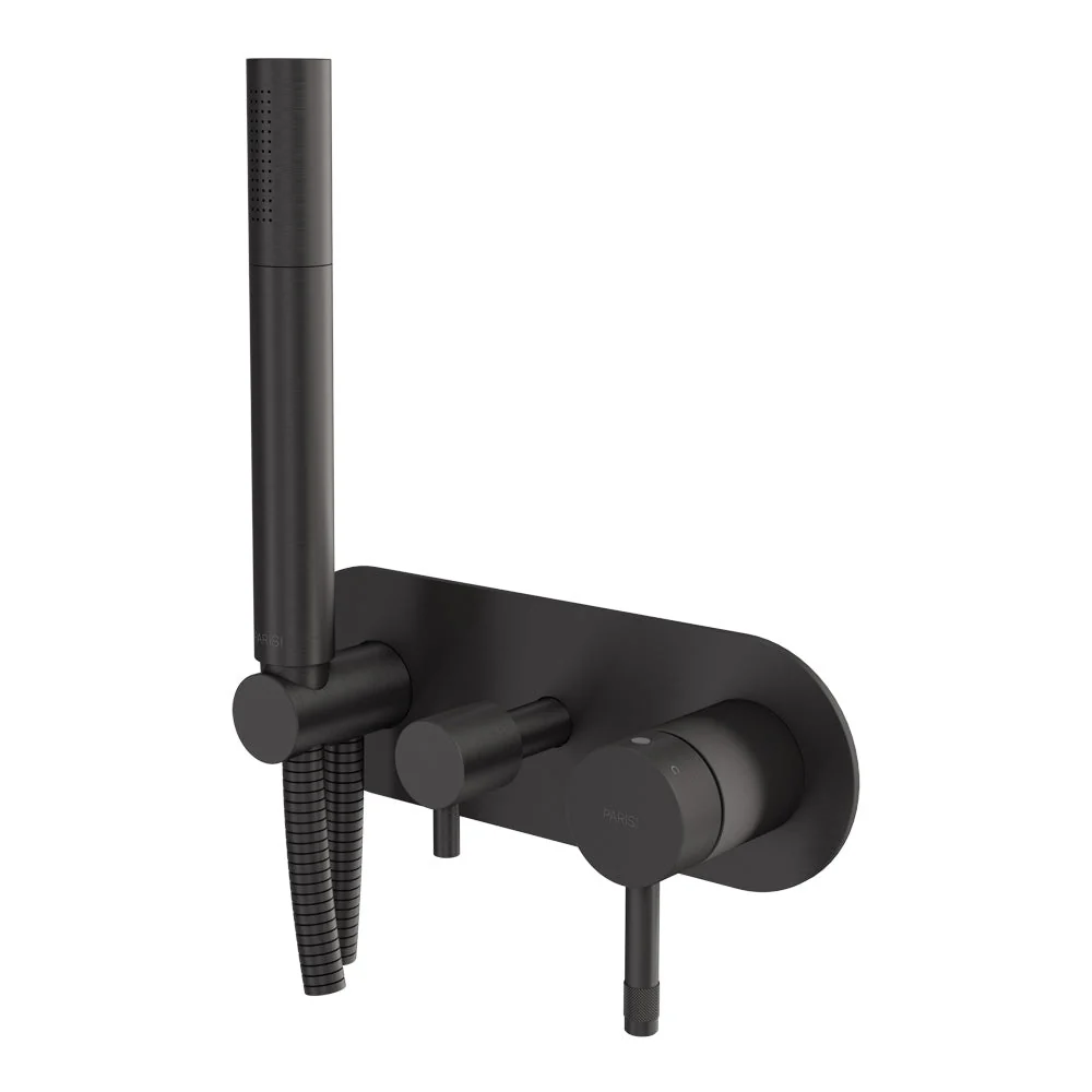 Parisi Tondo II Wall Mixer with 3-Way Diverter and Handshower - Fucile