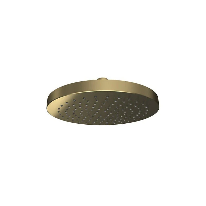 Parisi Tondo Round Shower Head 200mm ABS - Brushed Brass
