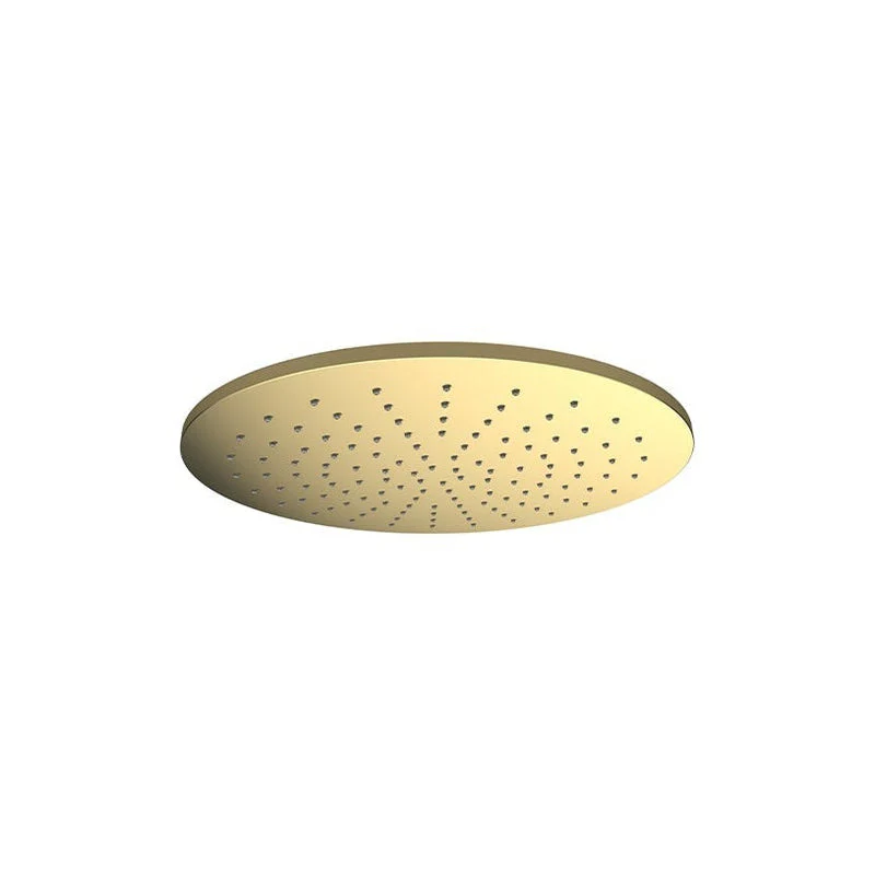 Parisi Tondo Brass Round Shower Head 300mm - Brushed Brass