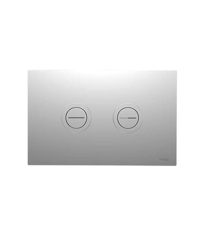 Parisi Twin Button Set for Low Level Cisterns - Chrome