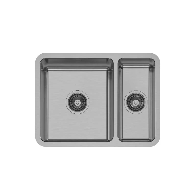 Phoenix 2000 Series 1 and 1/2 Bowl Kitchen Sink - Stainless Steel