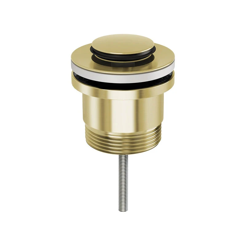 Phoenix 40mm Flat Pop Up Universal Waste - Brushed Gold