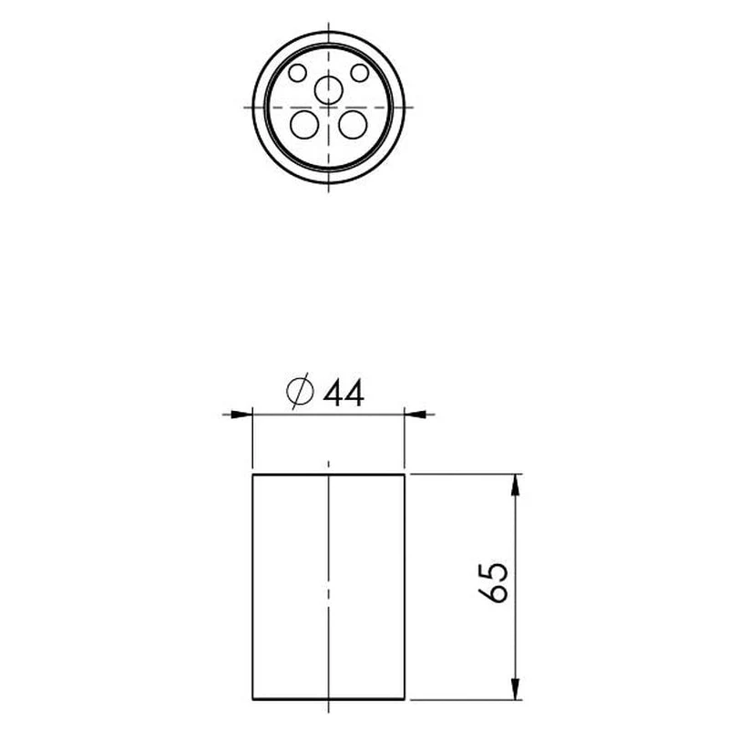 Phoenix Builders Wall Mixer 25mm Extension Kit - Brushed Nickel - Image 2