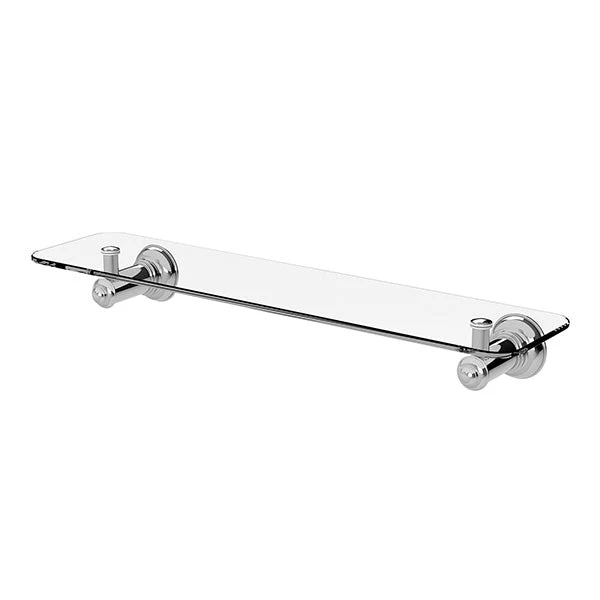 Phoenix Cromford Glass Shelf 450mm - Chrome