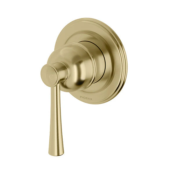 Phoenix Cromford Shower / Wall Mixer - Brushed Gold