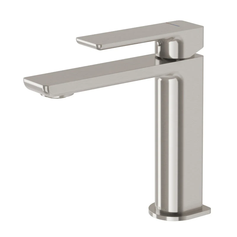 Phoenix Gloss MKII Basin Mixer Tap - Brushed Nickel