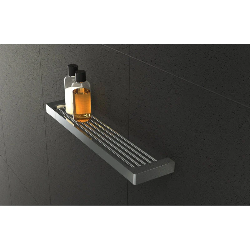 Phoenix Gloss Shower Shelf - Chrome - Image 3