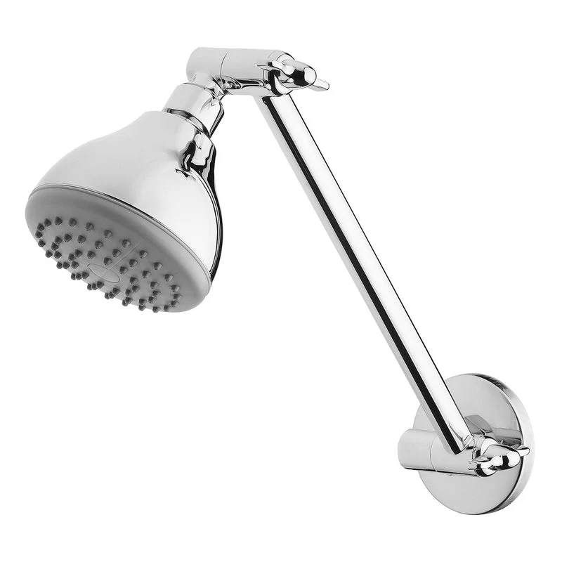 Phoenix Ivy Shower Arm & Rose - Chrome