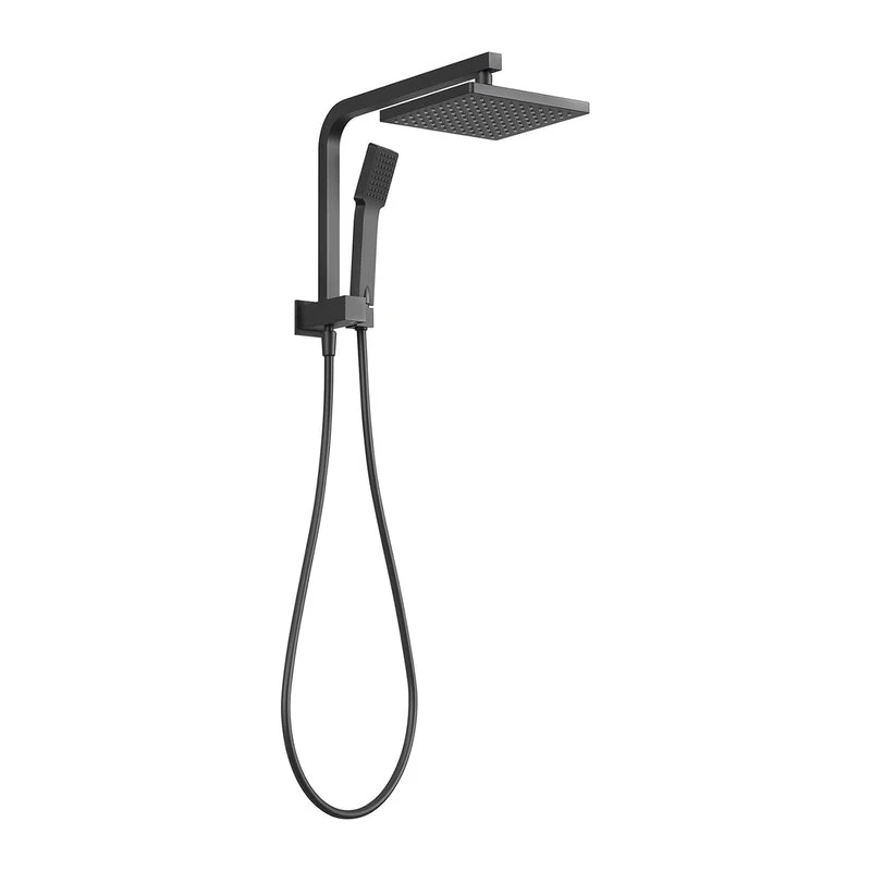 Phoenix Lexi Compact Twin Shower - Black Matte