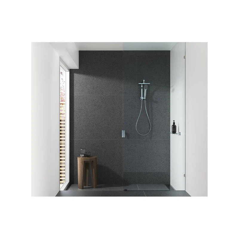 Phoenix Lexi Compact Twin Shower - Black Matte - Image 3