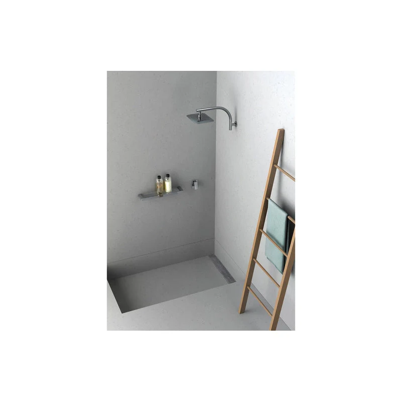 Phoenix Rush High-Rise Shower Arm - Brushed Gold - Image 4