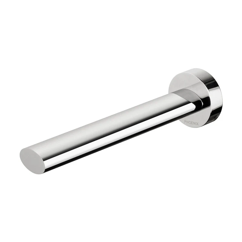 Phoenix Vivid Slimline Oval Wall Basin Outlet 180mm - Chrome