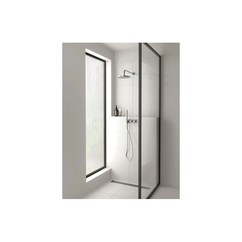 Phoenix Vivid Slimline Wall Shower System - Black Matte - Image 3