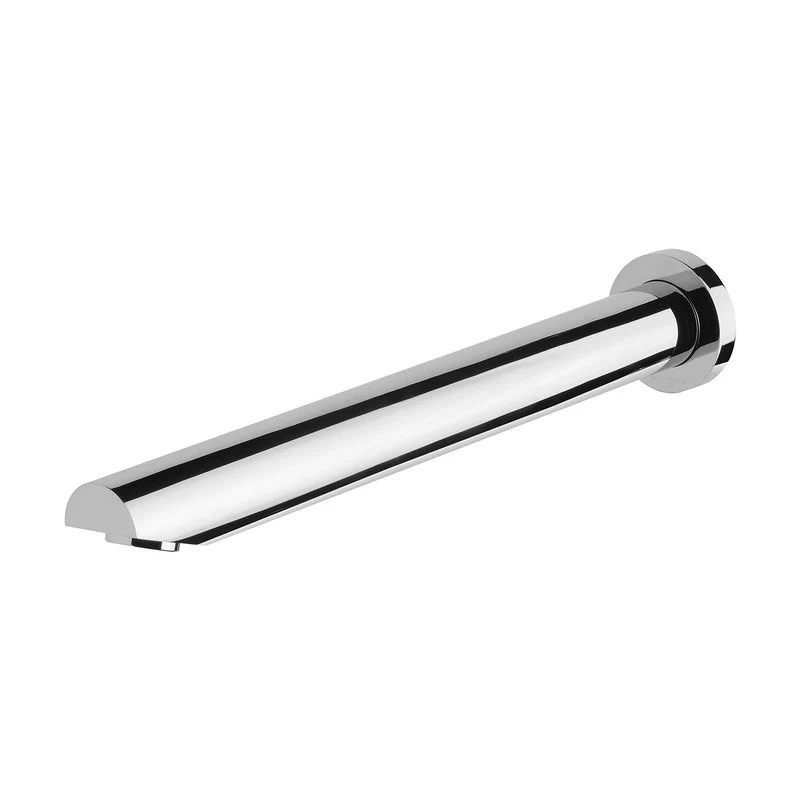 Phoenix Vivid Wall Bath Outlet 32 x 300mm Angled - Chrome