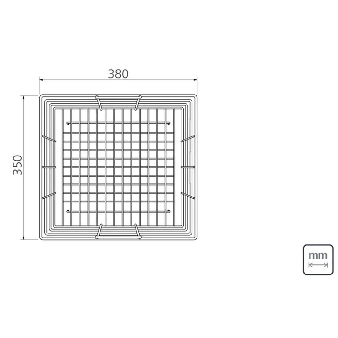Linsol Quadrum Wire Basket - Image 2