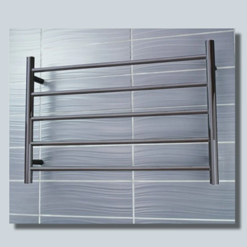 Radiant Heated Round Ladder 750 x 550mm - Gun Metal Grey