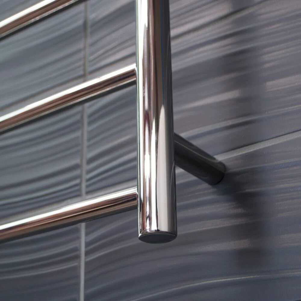 Radiant Non-Heated Round Ladder 600 x 830mm - Mirror Polished - Image 2