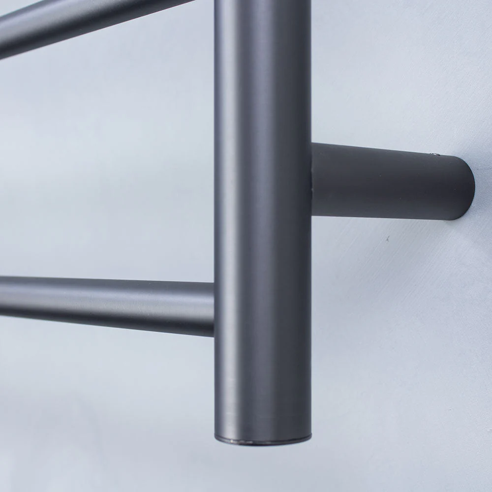 Radiant Non-Heated Round Ladder 700 x 830mm - Gun Metal Grey - Image 2
