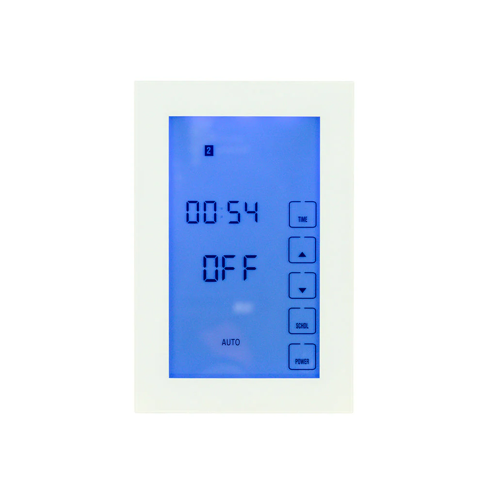 Radiant Premium WI-FI Digital Timer Switch White - Vertical
