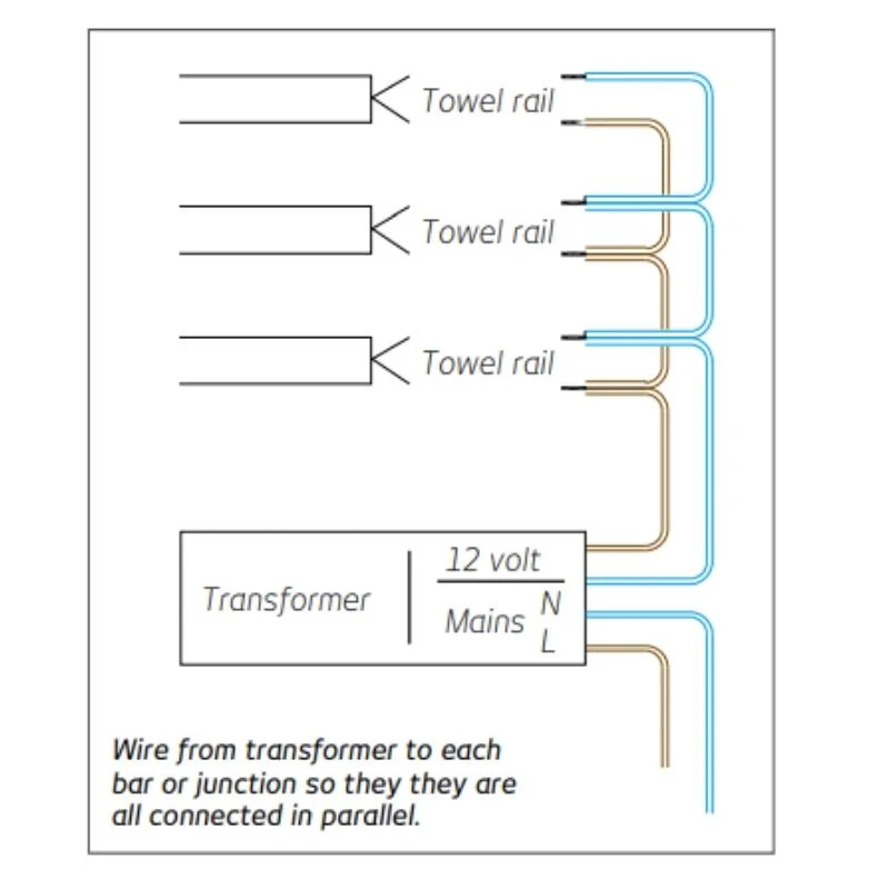 Radiant Single Low Voltage Bar Transformer - Image 3