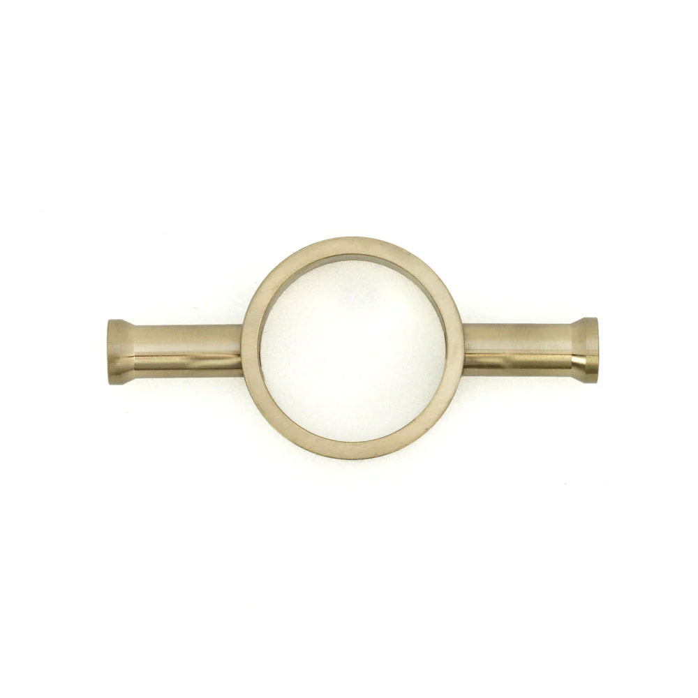 Radiant Vertical Single Towel Rail 40 x 950mm - Brushed Nickel - Image 2