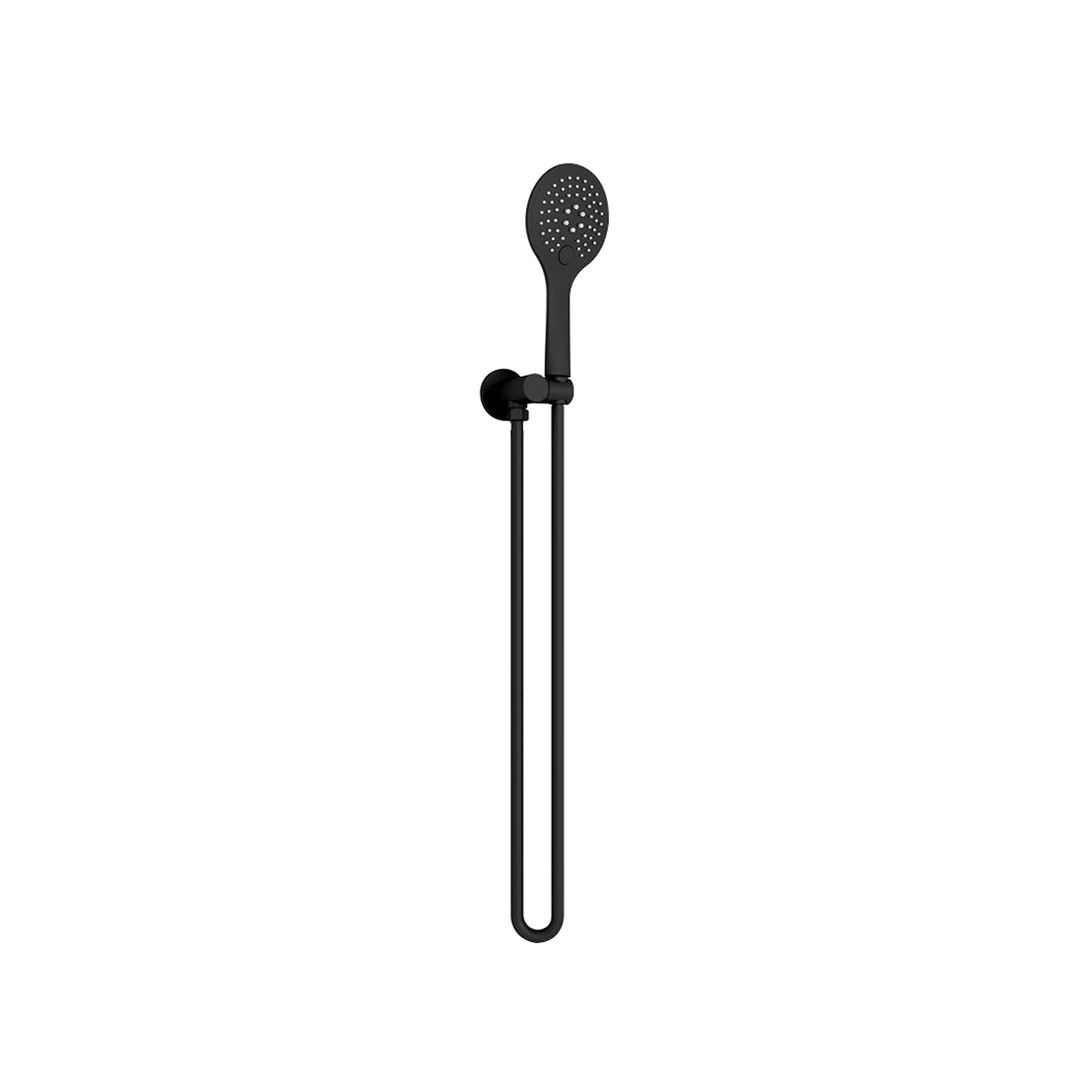 Nero Rain 3 Function Shower On Bracket - Black Matte