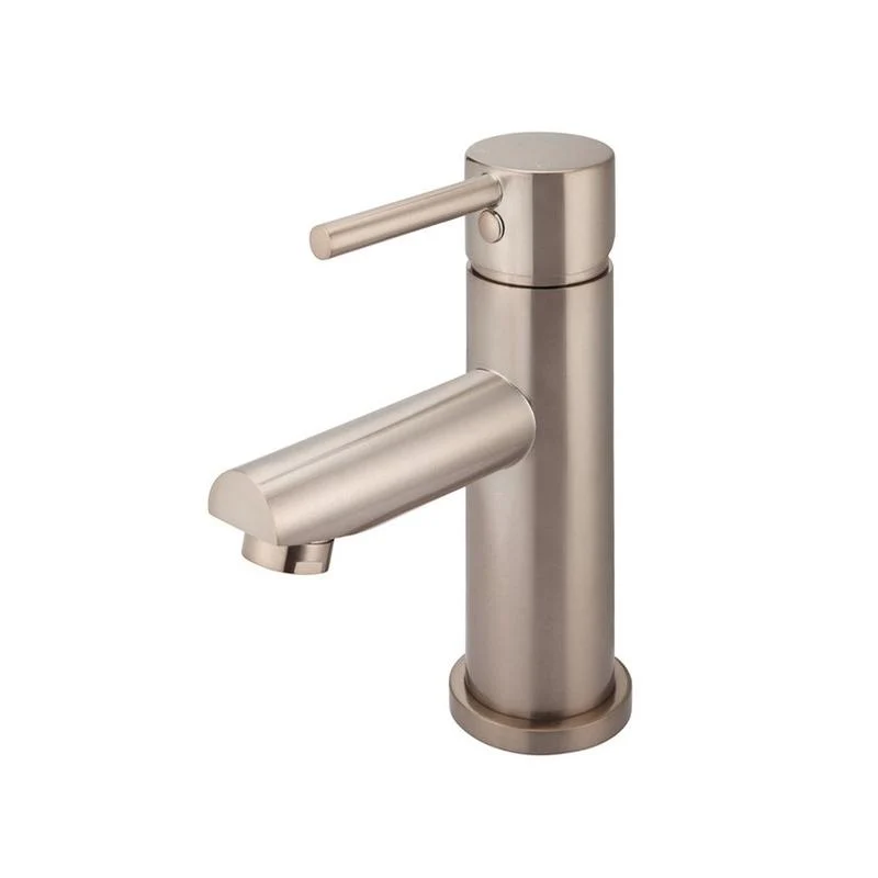 Meir Round Basin Mixer Tap - Champagne